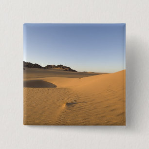Akakus, Sahara desert, Fezzan, Libya. 15 Cm Square Badge