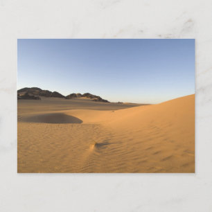 Akakus, Sahara desert, Fezzan, Libya. Postcard