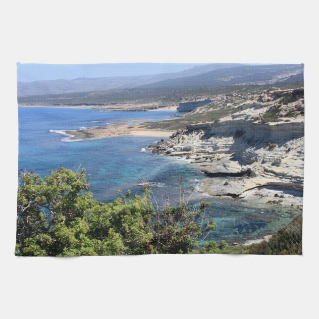 Akamas Peninsula Tea Towel (Horizontal)