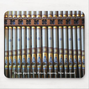 Akaroa organ pipes mousepad