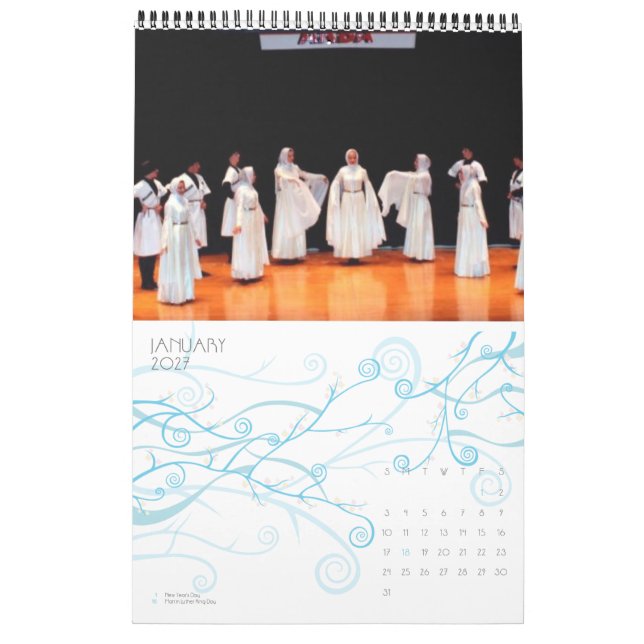 AKBA CALENDAR (Jan 2027)