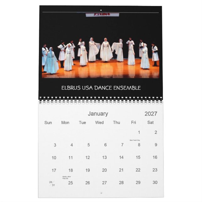 AKBA CALENDAR (Jan 2027)