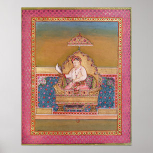 Akbar  from an album of portraits poster