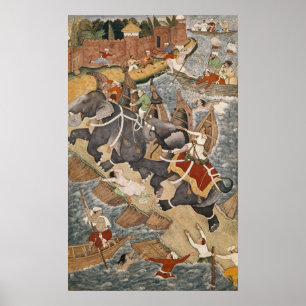 Akbar Tames the Savage Elephant, Hawa'i Poster