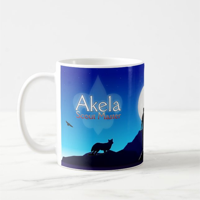 Akela - Scout Master #1 Coffee Mug (Left)