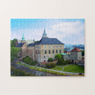 Akershus Castle in Olso, Norway Jigsaw Puzzle
