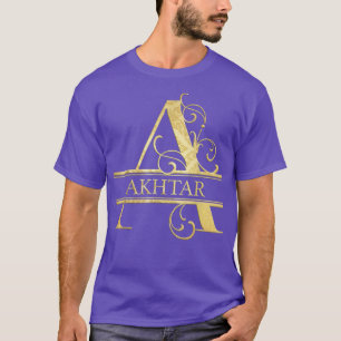 Akhtar Name T-Shirt