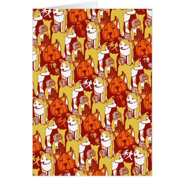 Aki (Autumn) card (Front)