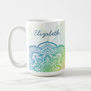 Aki Mandala 15 oz. Personalised Mug