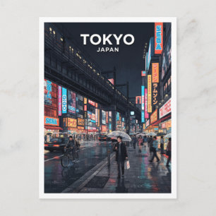 Akihabara Electric Town, Tokyo Japan Postcard