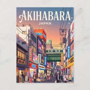 Akihabara Tokyo Japan Postcard