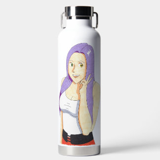Akiko Peace Sign Water Bottle