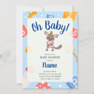 Akili and Me Baby Shower Invitation 