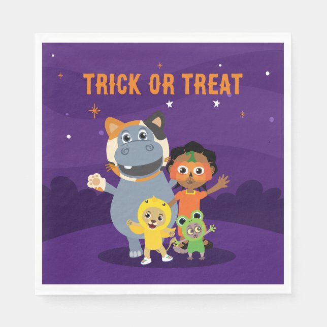 Akili and Me Baby Shower Napkins (Front)