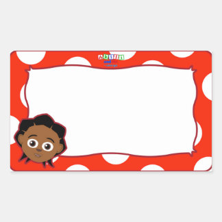 Akili Name Tag Sticker