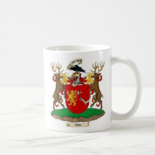 Akins Clan Crest & Coat of Arms Ceramic Coffee Mug
