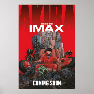 Akira Anime Movie Remastered Poster - IMAX