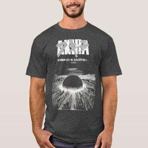 Akira cyberpunk city eplosion gift T-Shirt