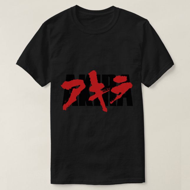 AKIRA - Logo Sticker T-Shirt (Design Front)