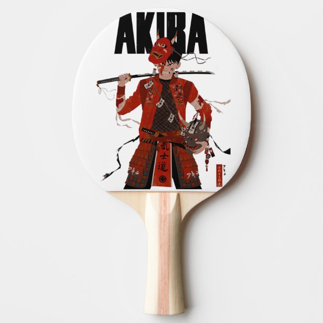 Akira Manga Vintage, Japanese Anime Movie 1988 Ping Pong Paddle (Front)