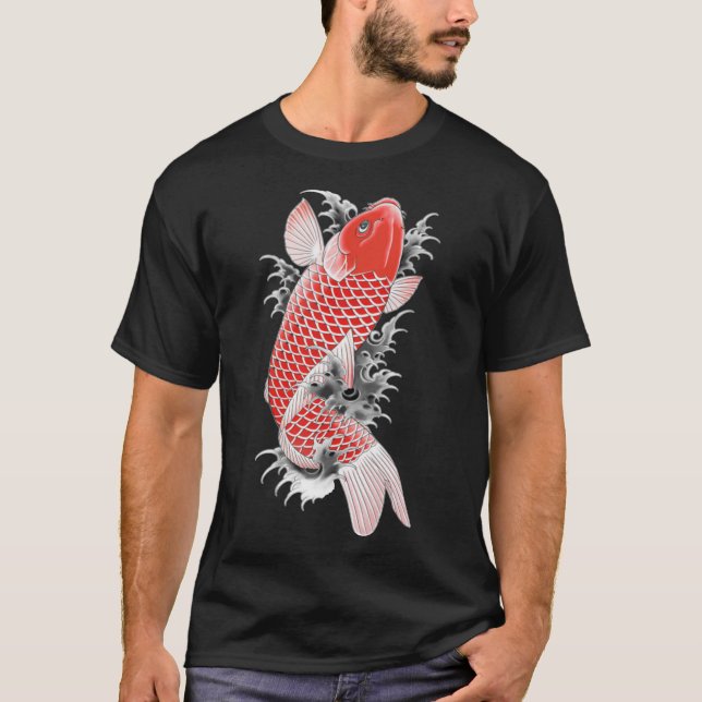 Akira Nishikiyama Koi Yakuza Classic T-Shirt (Front)