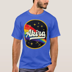 Akira Rainbow In Space Vintage Style T-Shirt