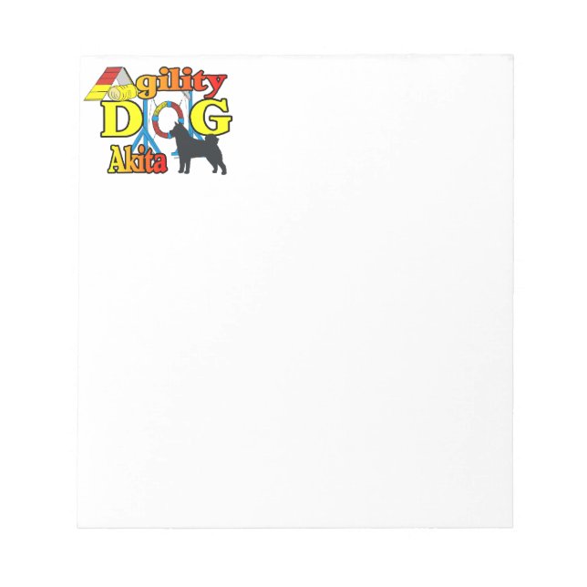 akita_agility notepad (Front)