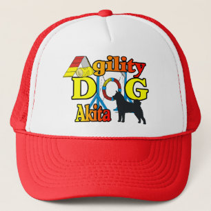 Akita Agility Trucker Hat