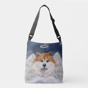 Akita Angel  Crossbody Bag