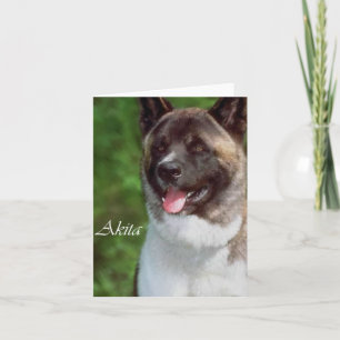 Akita Art Greeting and Note Cards