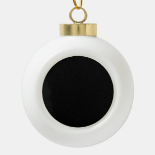 Akita ceramic ball christmas ornament