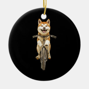Akita ceramic ornament