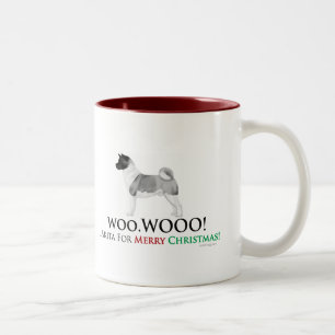 Akita Christmas Mug