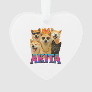 Akita Copy Ornament