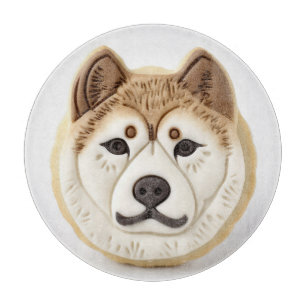 Akita Dog 3D Inspired Cutting Board