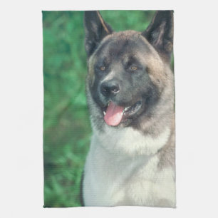 Akita Dog Kitchen Towel