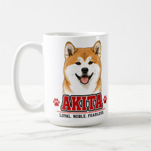 🐾 Akita Dog Lover Gift 🐾 Coffee Mug