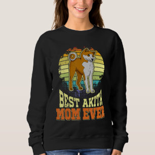 Akita Dog Mum Dog Sayings Breeder 14 Sweatshirt