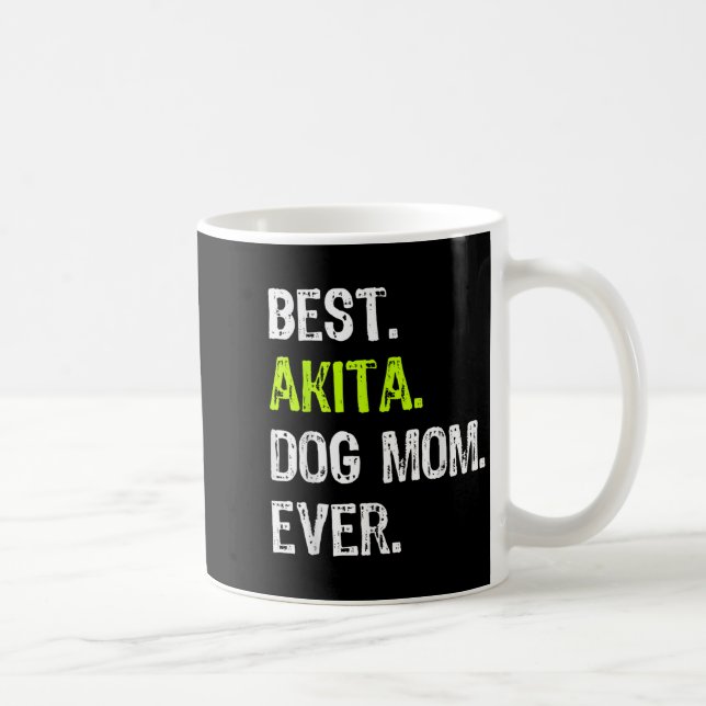 Akita Dog Mum Mothers Day Dog Lovers Men Women  Coffee Mug (Right)