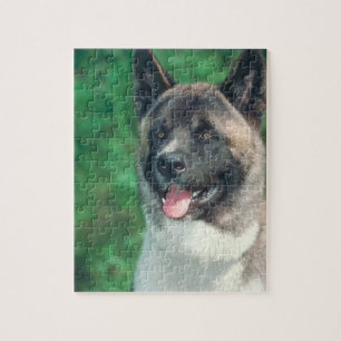 Akita Dog Puzzle