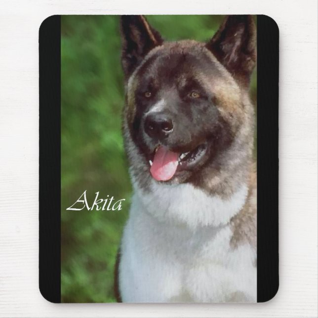 Akita Gifts Art Lovers Mouse Pad (Front)