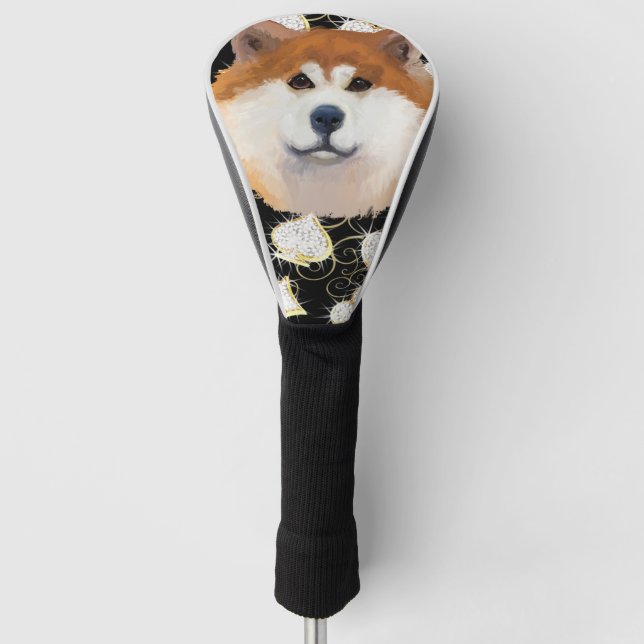 AKITA           GOLF HEAD COVER (Front)