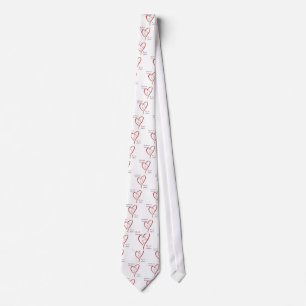 Akita Heart Belongs Tie