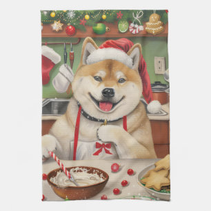 Akita Holiday Baking: Festive Christmas Tea Towel