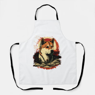Akita Inu Dog Apron