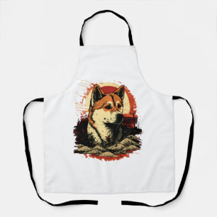 Akita Inu Dog Apron