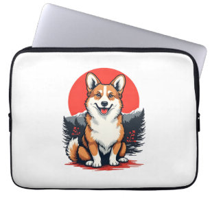 Akita Inu Dog Laptop Sleeve