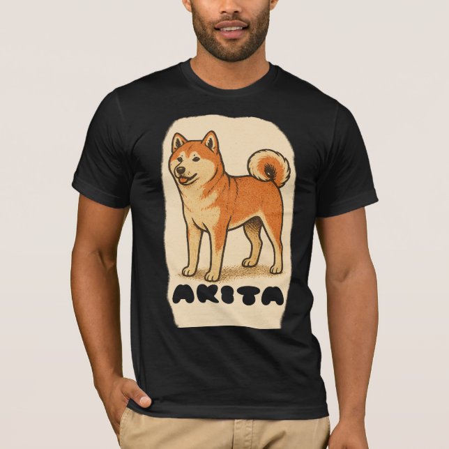 AKITA INU T-Shirt (Front)