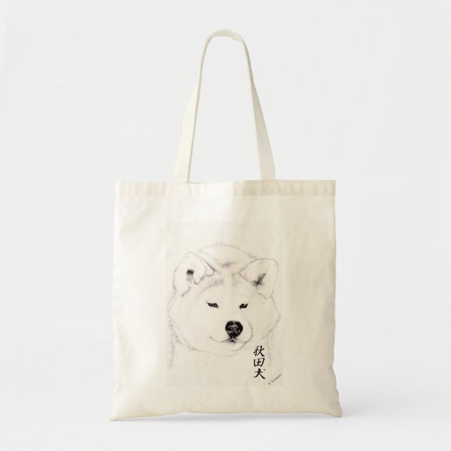 AKITA INU TOTE BAG (Front)