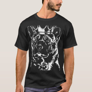 Akita Inu with crown dog Akita mum T-Shirt